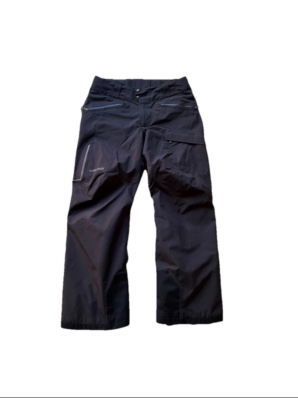 Patagonia Goretex Men's Black Powder Bowl Freeride Pants Size Medium